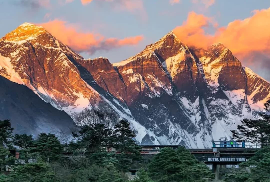 Hotel Everest View- Luxury Stay in Nepal with Mount Everest 