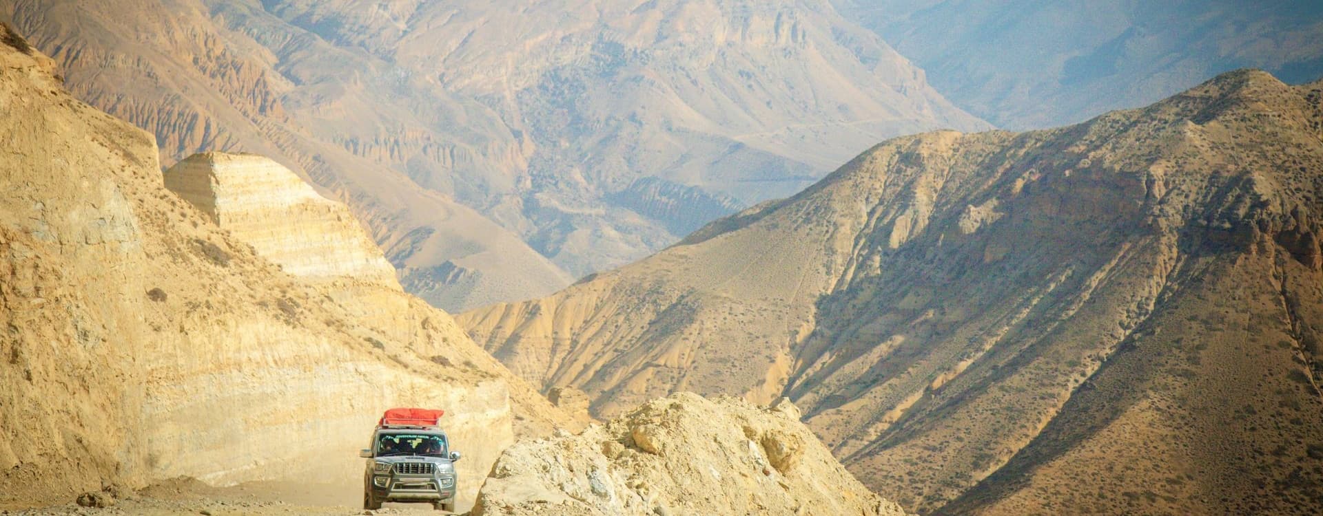 Why We Take Clients to Upper Mustang by Jeep, Not on Foot